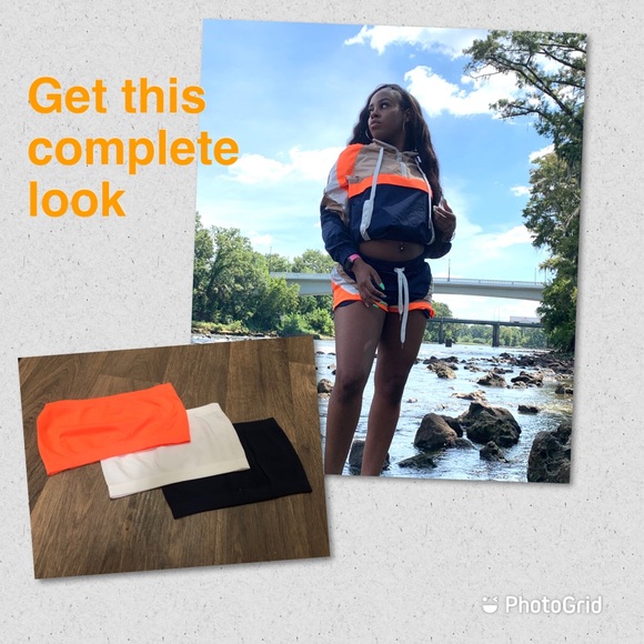 Windbreaker Set & Tube Top - Picture 1 of 1
